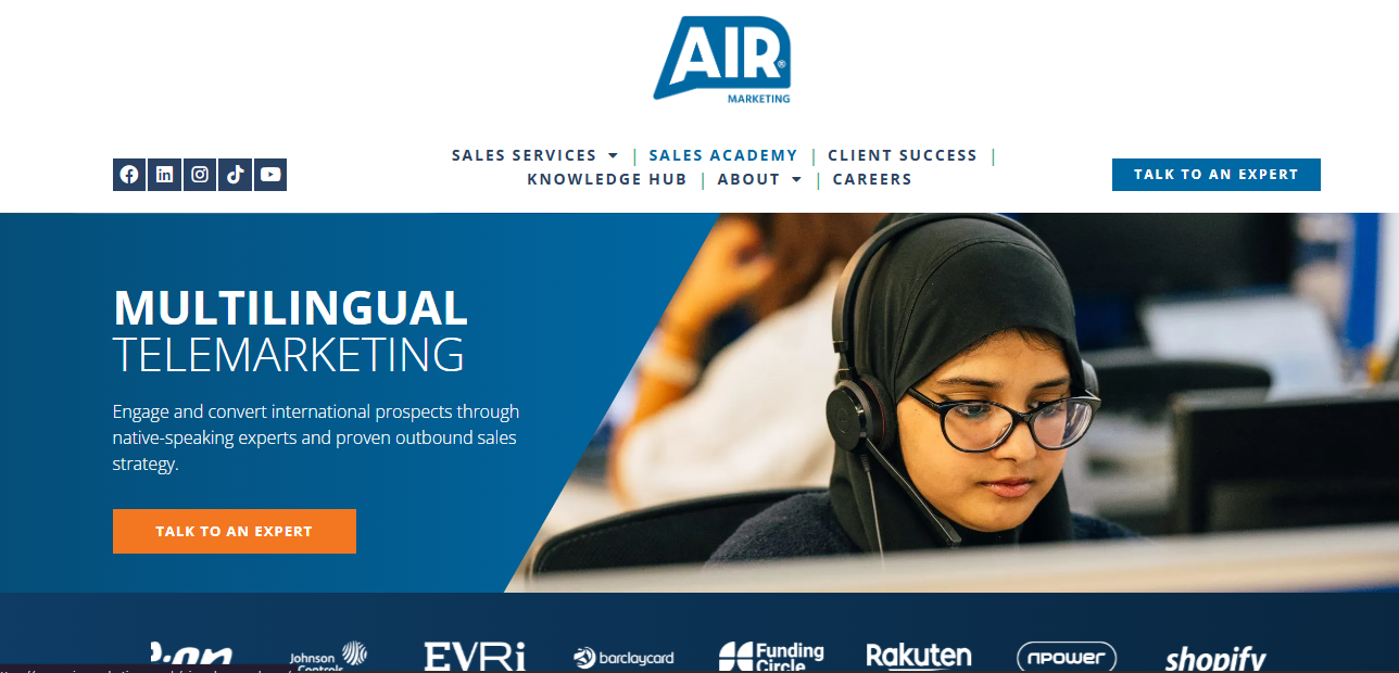 Outsourced B2B sales and marketing