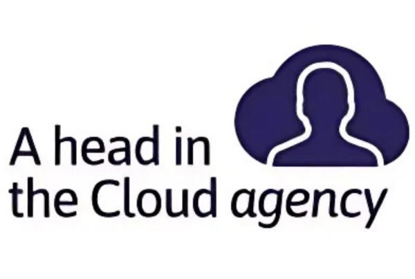 a head in the cloud